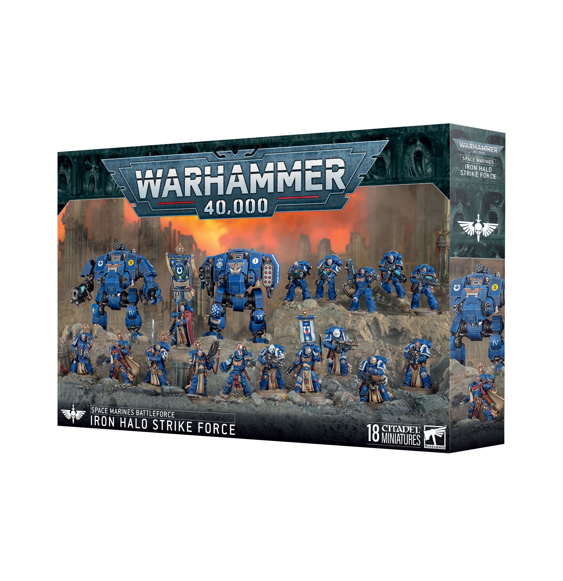 Space Marines Battleforce - Iron Halo Strike Force